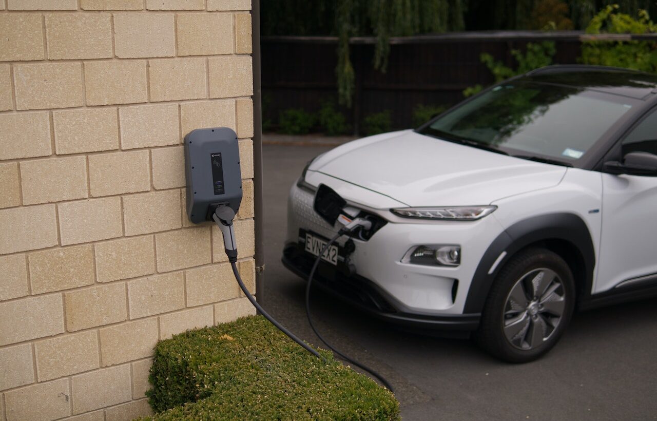 charging electric car at home
