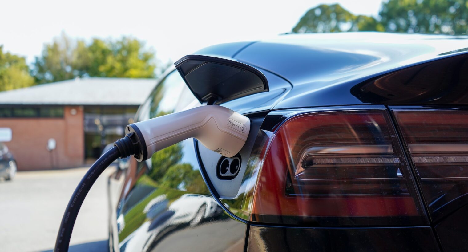 charging an electric car